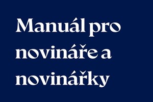 Manuál pro novináře a novinářky