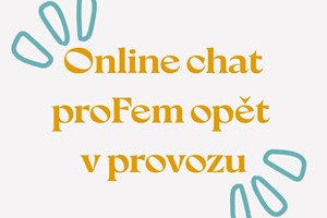 Náš chat opět funguje. Jsme tu pro vás